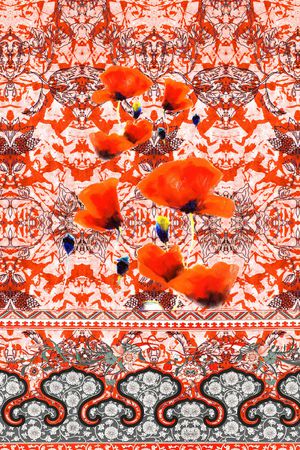 数码华亿平台印花华亿平台图片