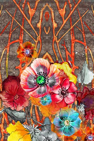 数码华亿平台印花华亿平台图片