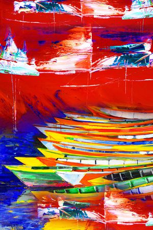 抽象印花华亿平台图片