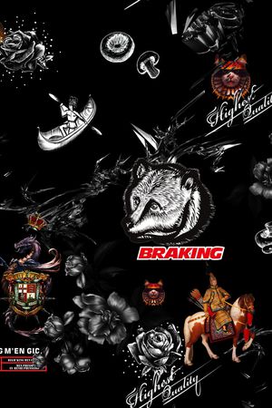 抽象印花华亿平台图片