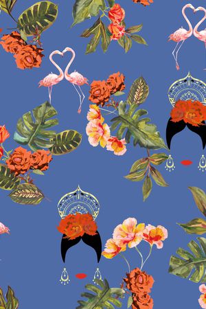 淑女印花华亿平台图片