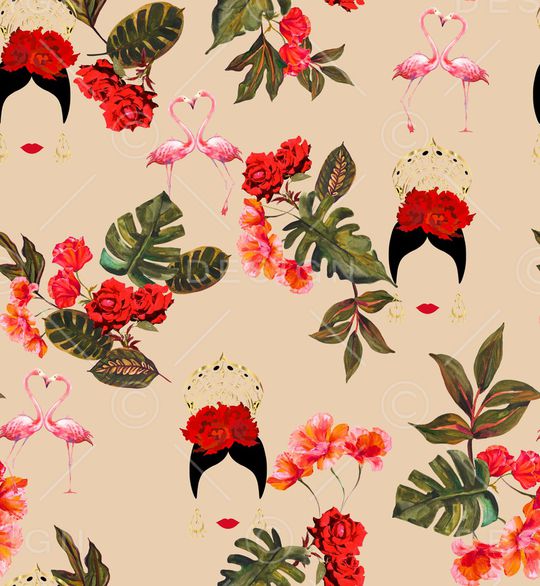 淑女印花华亿平台图片