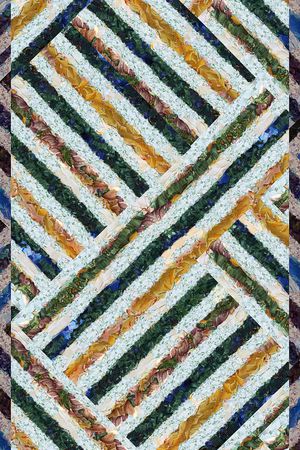 条纹印花华亿平台图片