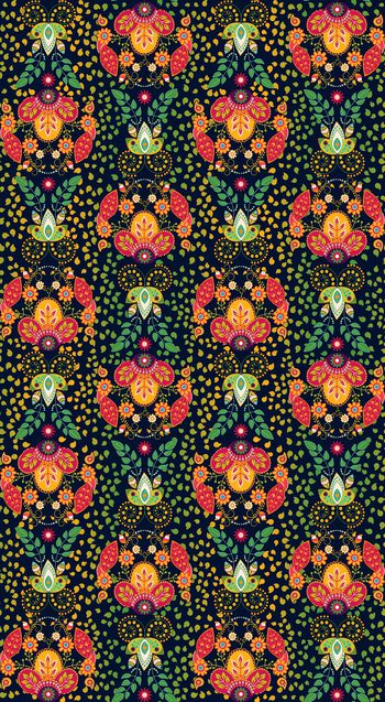 民族风印花华亿平台图片