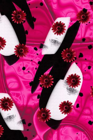 抽象印花华亿平台图片