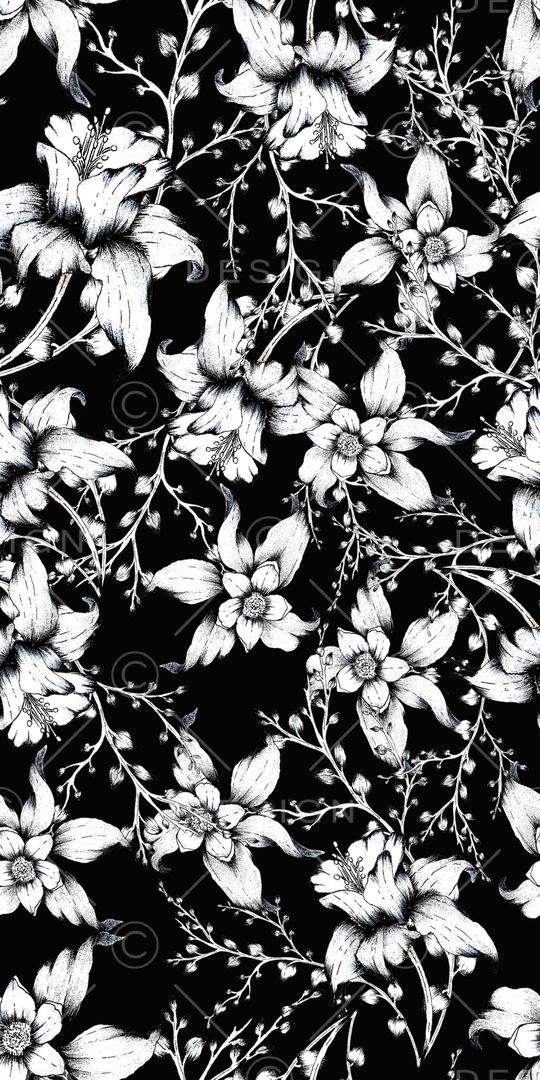 黑白华亿平台印花华亿平台图片