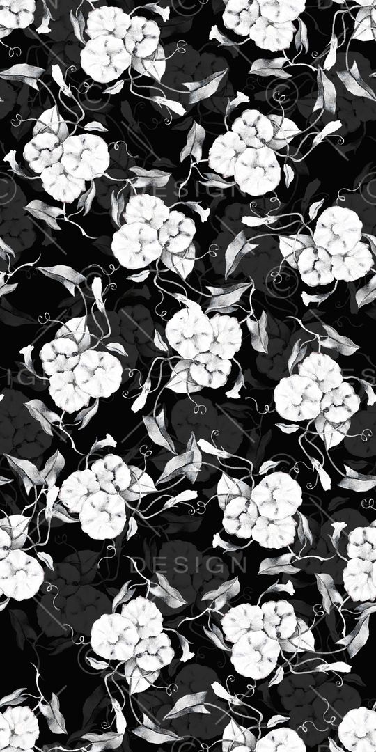 黑白华亿平台印花华亿平台图片