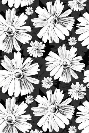 黑白华亿平台印花华亿平台图片