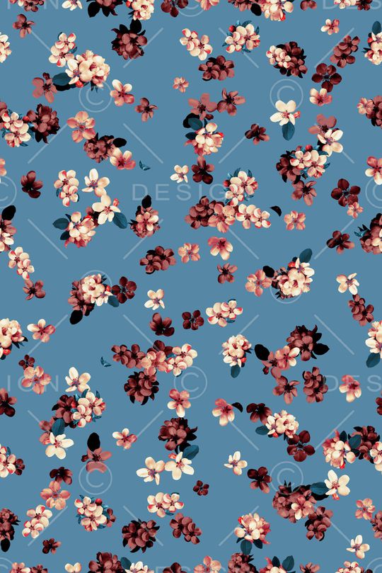 小碎花印花华亿平台图片