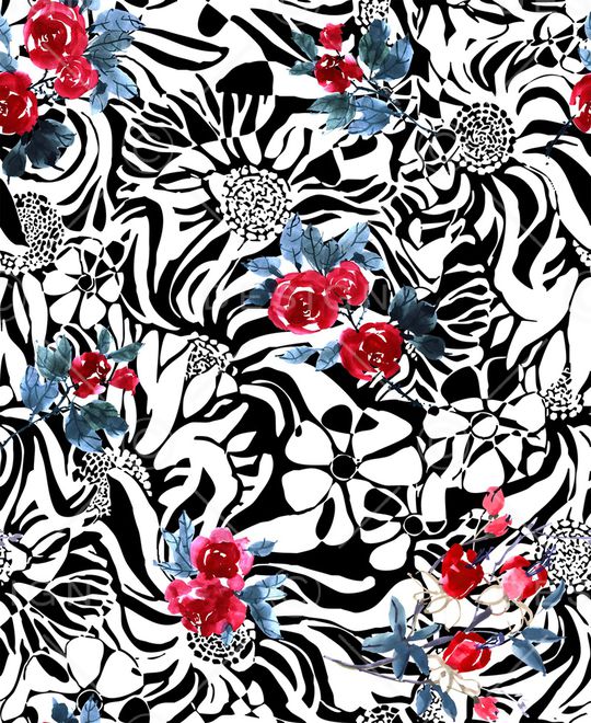 黑白华亿平台印花华亿平台图片