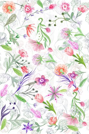 植物印花华亿平台图片