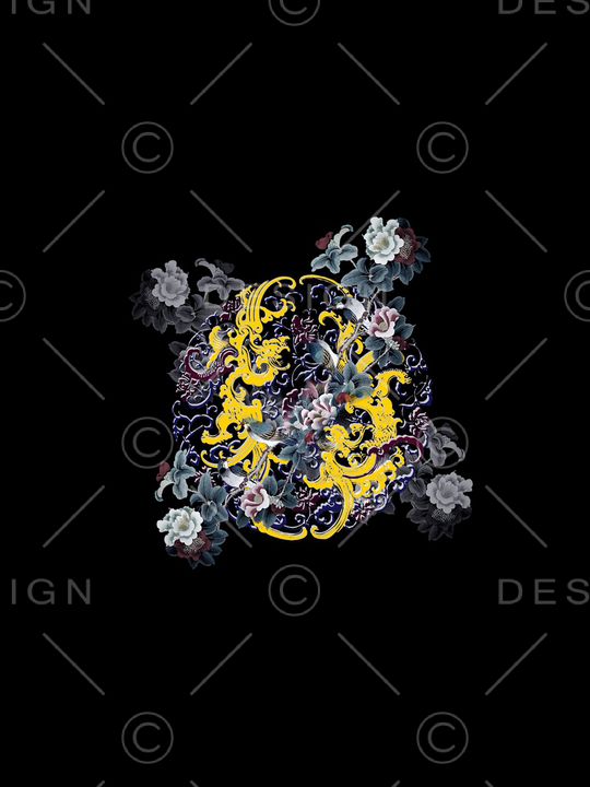 大牌风印花华亿平台图片