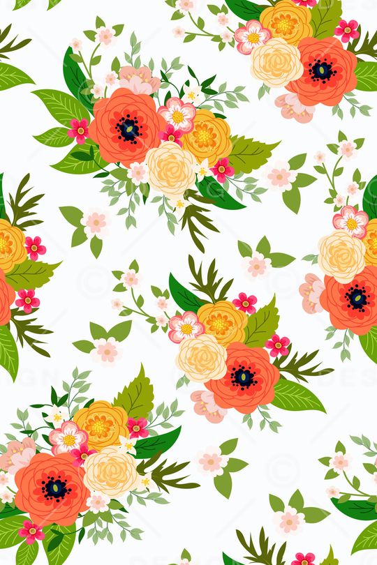 抽象花卉印花华亿平台图片