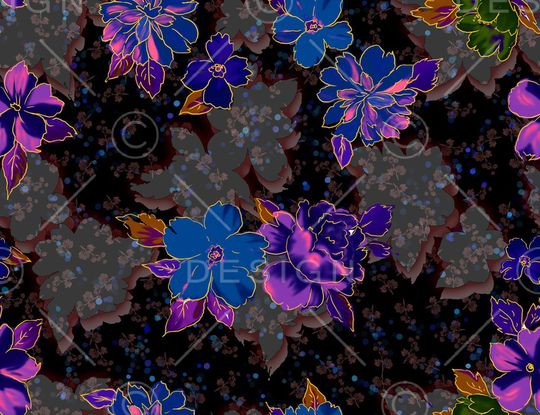 数码华亿平台印花华亿平台图片