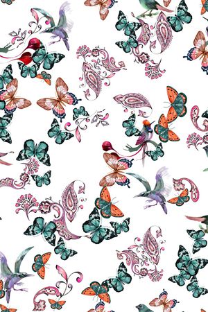 鸟印花华亿平台图片