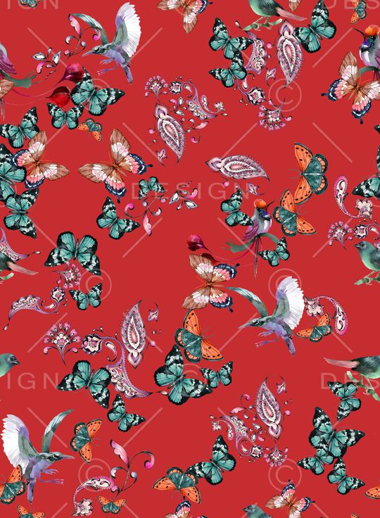 鸟印花华亿平台图片