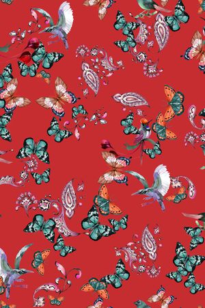 鸟印花华亿平台图片