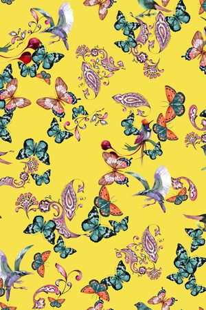 鸟印花华亿平台图片