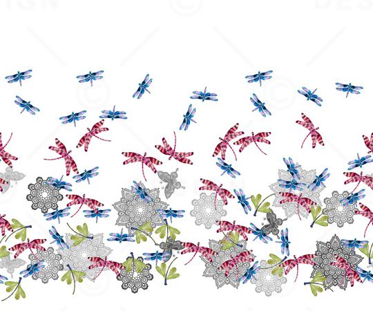 昆虫印花华亿平台图片