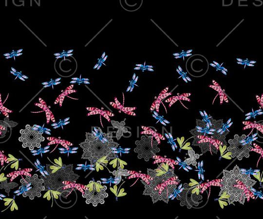 昆虫印花华亿平台图片