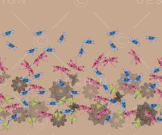 昆虫印花华亿平台图片