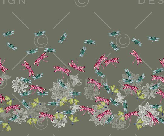 昆虫印花华亿平台图片