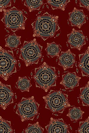 黑底花卉印花华亿平台图片