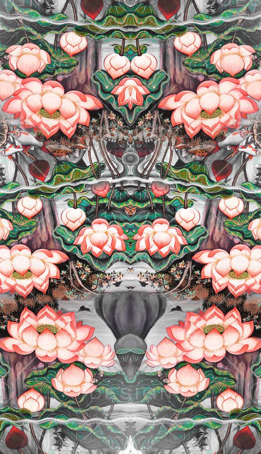 定位花印花华亿平台图片