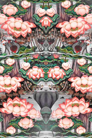 定位花印花华亿平台图片