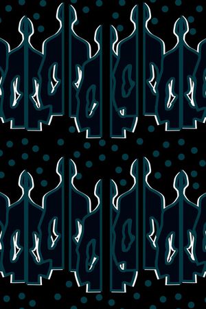 抽象印花华亿平台图片