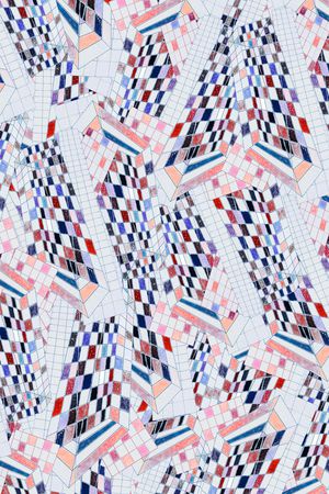 格子印花华亿平台图片