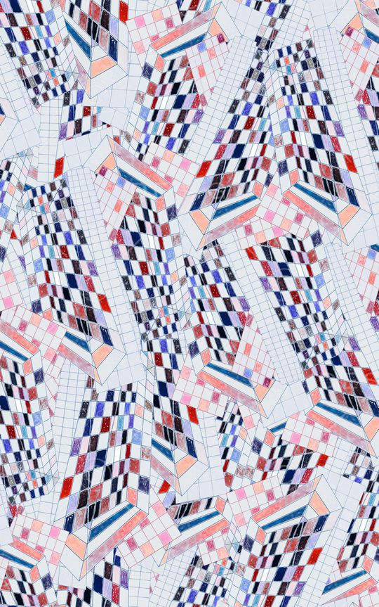 格子印花华亿平台图片