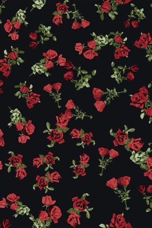 小碎花印花华亿平台图片