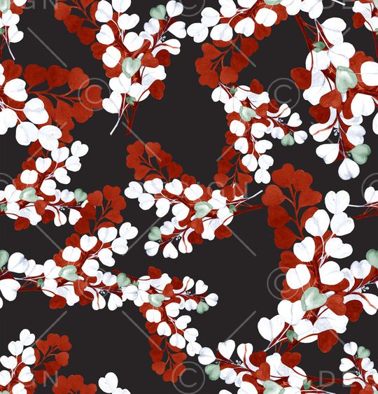 小碎花印花华亿平台图片