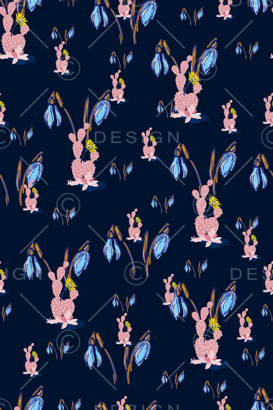 春夏华亿平台印花华亿平台图片