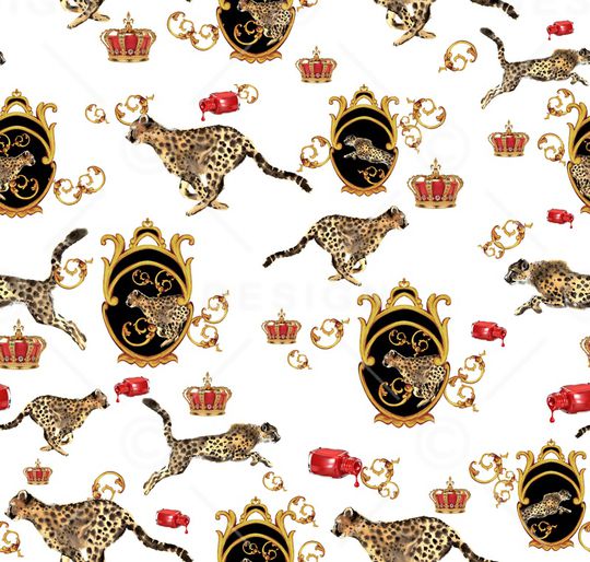 卷草印花华亿平台图片