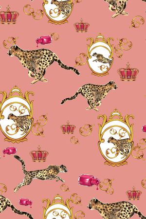 卷草印花华亿平台图片