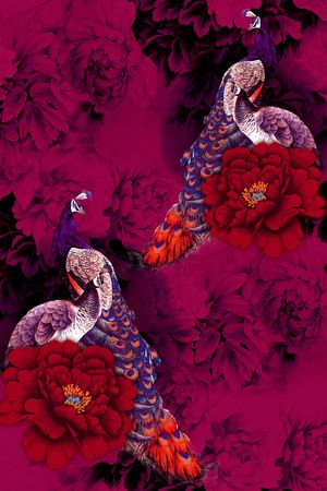 香云纱印花华亿平台图片