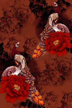 香云纱印花华亿平台图片