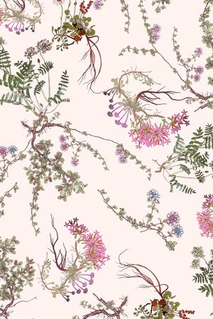 小碎花印花华亿平台图片