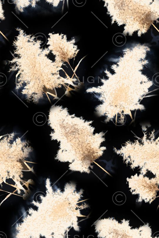 芦苇印花华亿平台图片