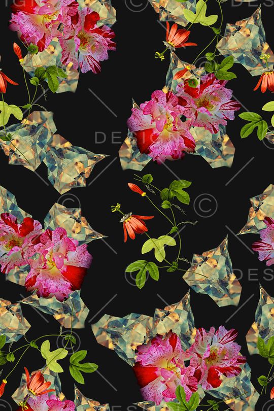 春夏华亿平台印花华亿平台图片