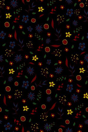 小碎花印花华亿平台图片