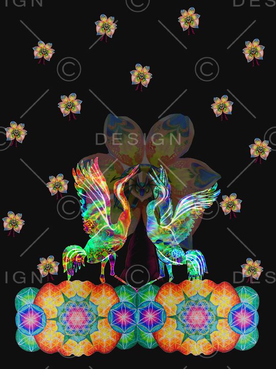 抽象印花华亿平台图片