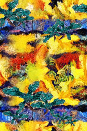 抽象印花华亿平台图片