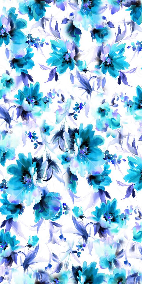 抽象花卉印花华亿平台图片