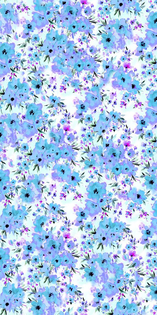 抽象花卉印花华亿平台图片