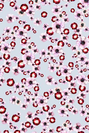 小碎花印花华亿平台图片