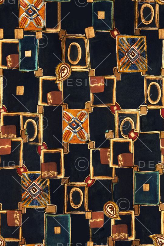 抽象印花华亿平台图片