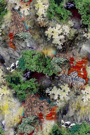 休闲印花华亿平台图片